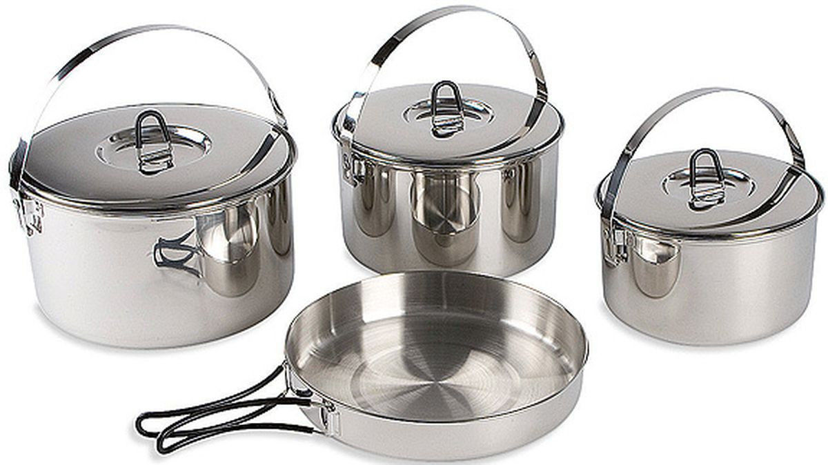 

Набор посуды Tatonka Family Cook Set L Серый