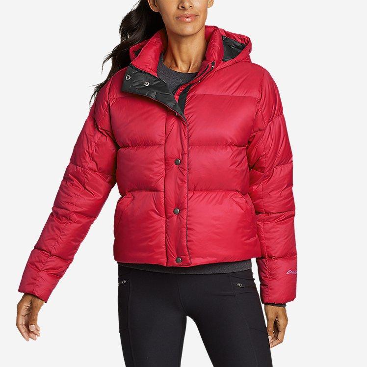 

Ультра легкий пуховик Eddie Bauer Women's CirrusLite Down Puffer Jacket Cardinal M