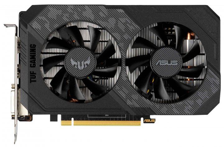 

Видеокарта Asus GeForce GTX 1650 TUF Gaming OC 4Gb GDDR6 128-bit (TUF-GTX1650-O4GD6-P-GAMING)