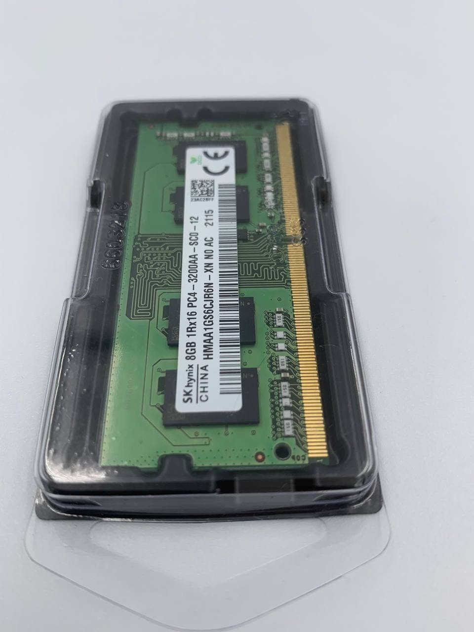 

Оперативная память Hynix SODIMM DDR4 8Gb 3200MHz PC4-25600 (HMAA1GS6CJR6N-XN)