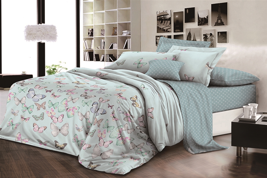 

Комплект постельного белья MirSon Бязь Premium 17-0098 Pamela 175х210 см