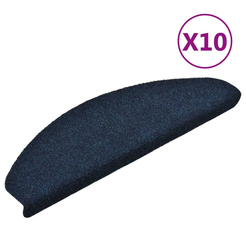 

Самоклеючі чохли для сходів Shumee 10 шт темно синій 65x21x4 см