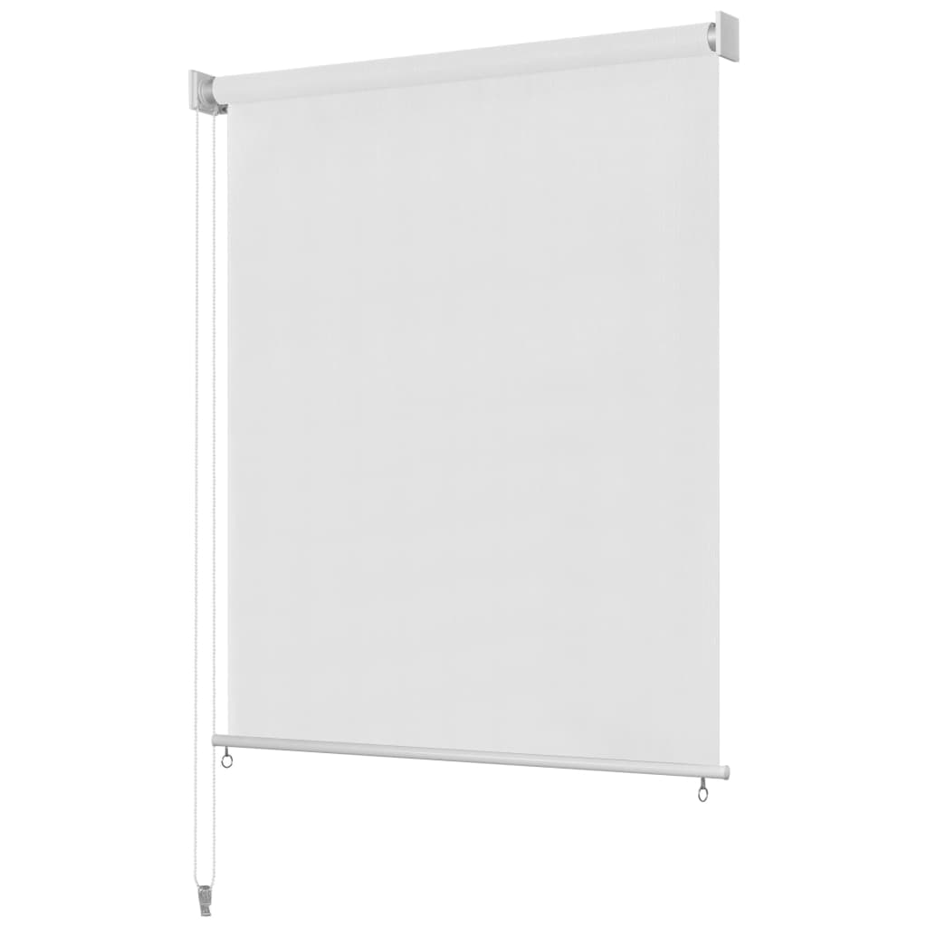 

Рулонні штори Shumee для вулиці білі 80x230 см HDPE
