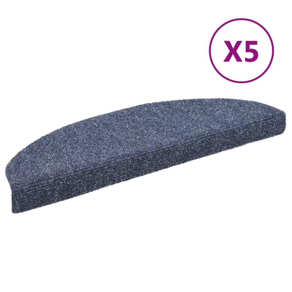 

Самоклеючі чохли для сходів Shumee 5 шт сині 65x21x4 см