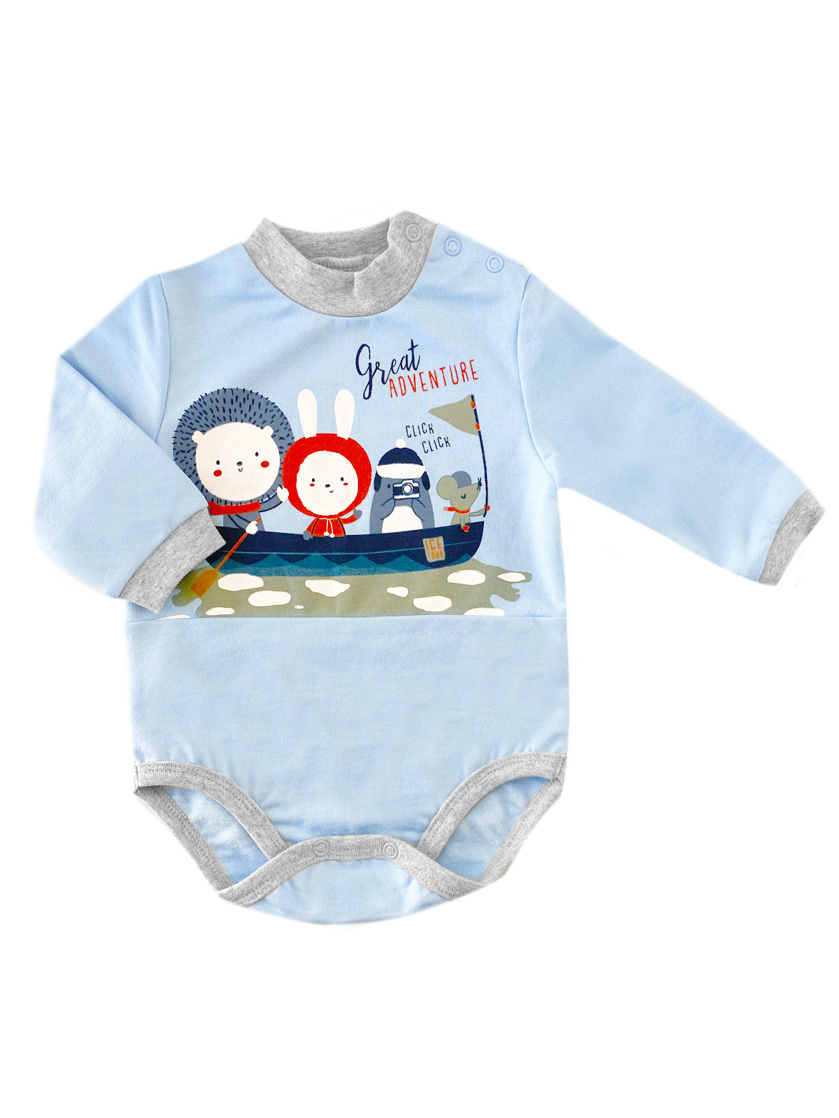 

Боди - футболка д.р. Smil 80 Голубой 102697