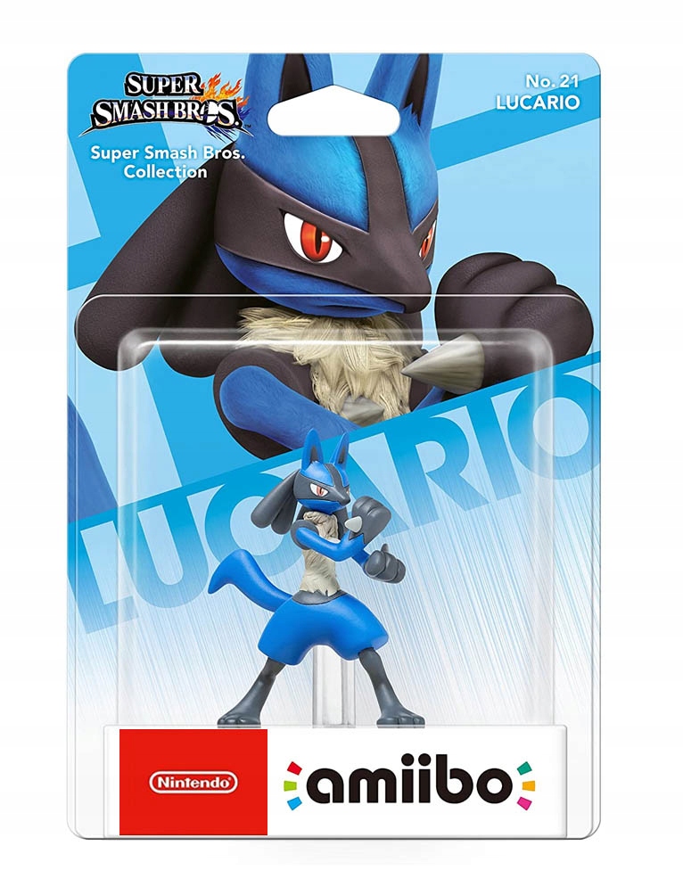 

Фигурка Nintendo Amiibo Super Smash Bros. Collection LUCARIO No. 21