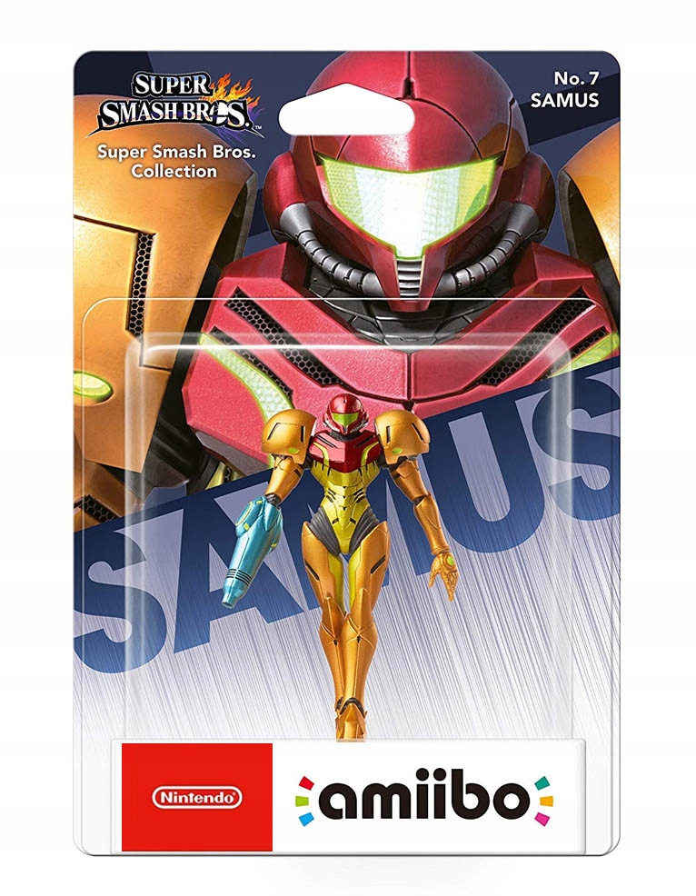 

Фигурка Nintendo Amiibo Super Smash Bros. Collection METROID SAMUS No. 7