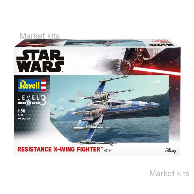 

Истребитель Сопротивления "X-Wing" 1:50 Revell (RVL-66744)