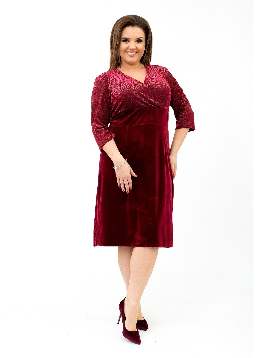 

Платье Ninele Style 260-2  Красное, Платье Ninele Style 260-2 56 Красное