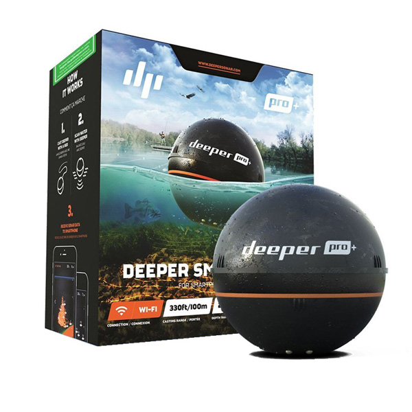 

Беспроводной забрасываемый эхолот Deeper PRO+