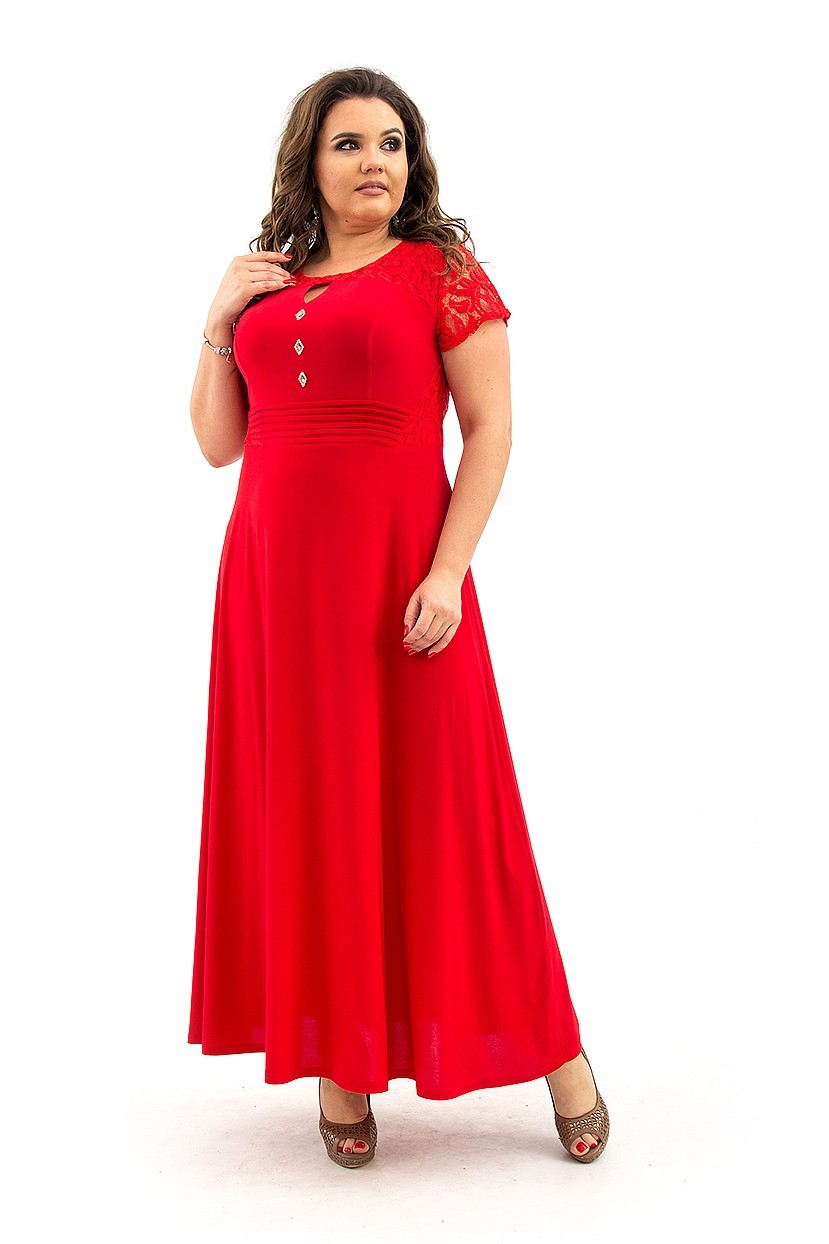 

Платье Ninele Style 127  Красное, Платье Ninele Style 127 58 Красное