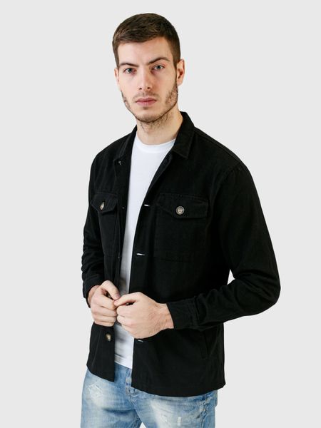 

Демісезонна куртка Figo 18161 Чорний XL