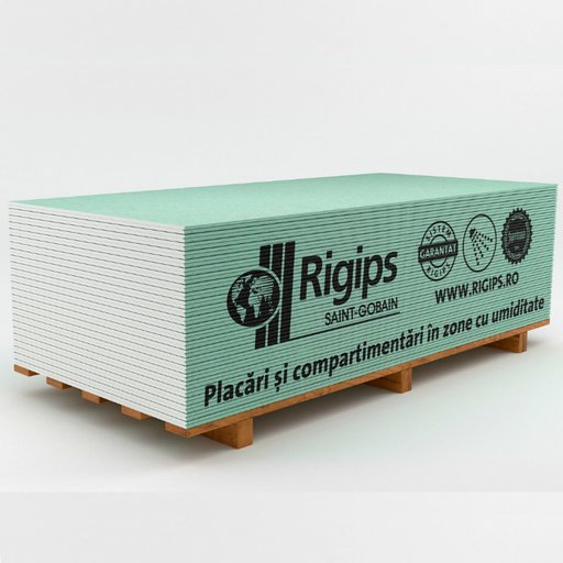 

Гипсокартон для стен Rigips 12.5х2000х1200 мм (11111926)
