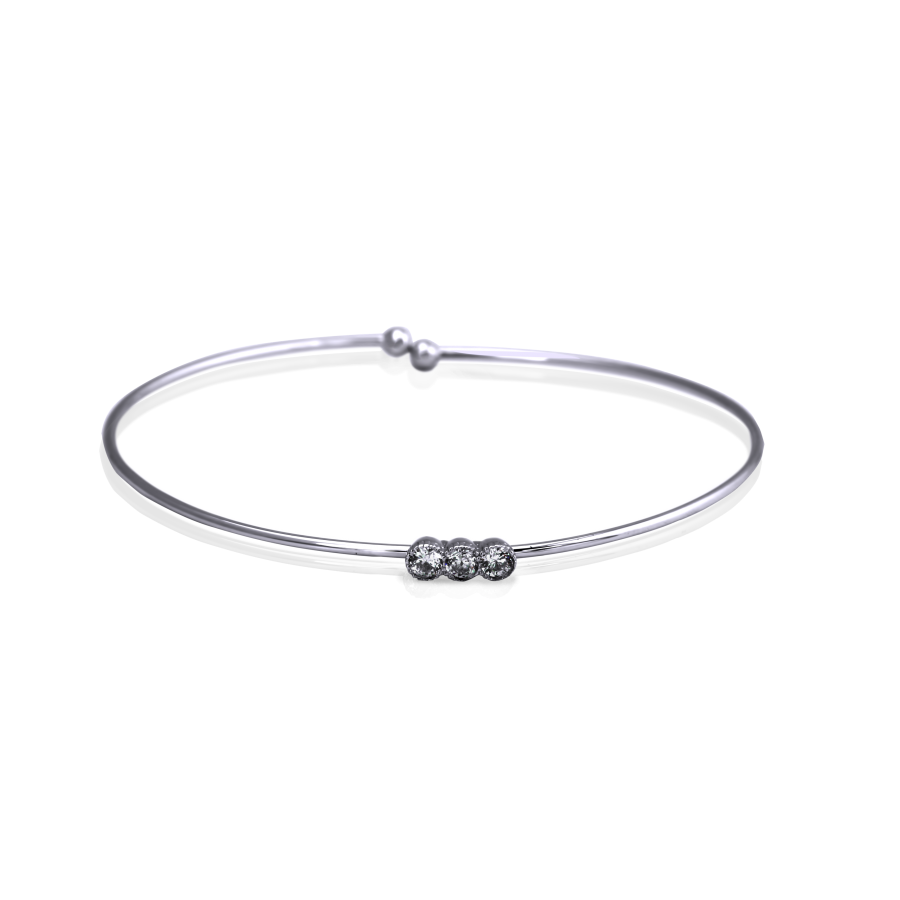 

Браслет Qzsilver (905-00831) Серебро Белый Фианит белый