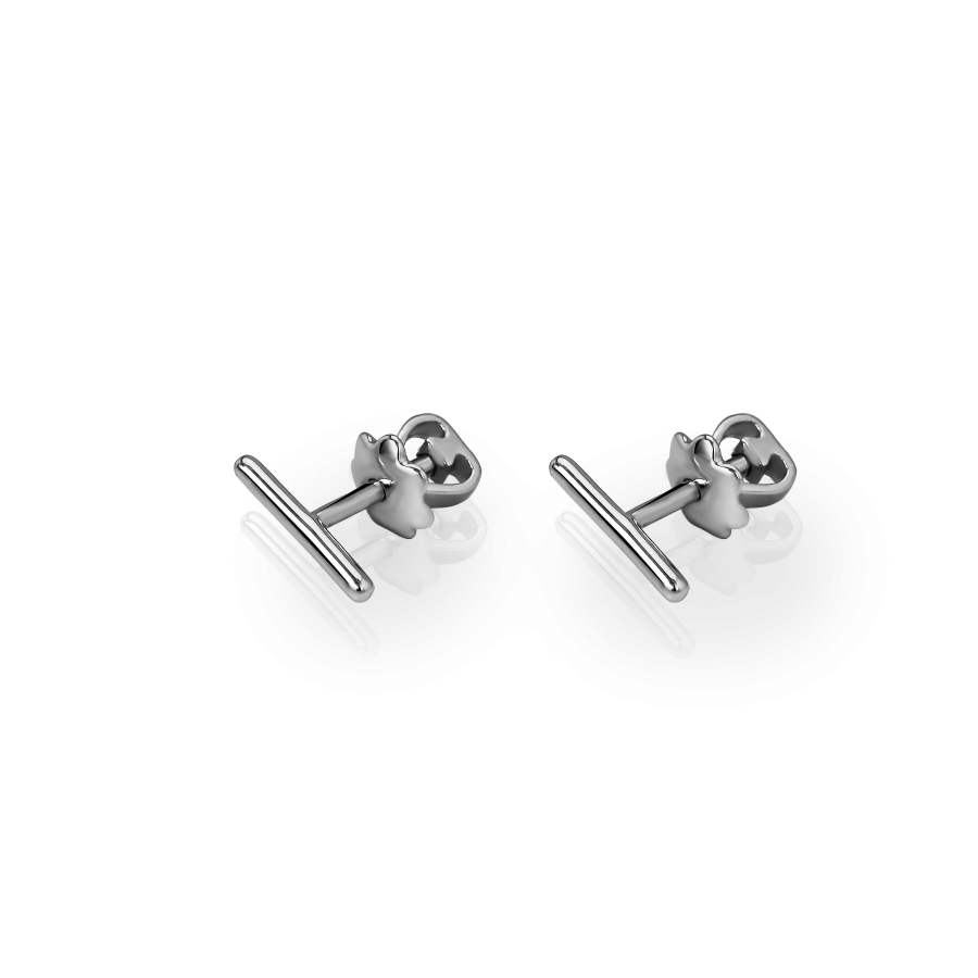 

Серьги Qzsilver (902-00911) Серебро Белый