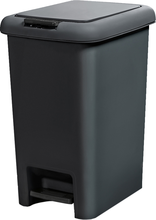 

Ведро для мусора MVM с крышкой и педалью BIN-01 45л Антрацит (BIN-01 45L ANTHRACITE)
