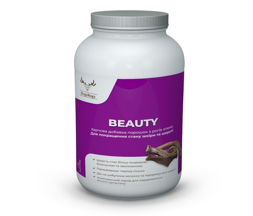 

Порошок из рогов оленя для собак Beauty 600 г DogsRogs BGL-DG-19