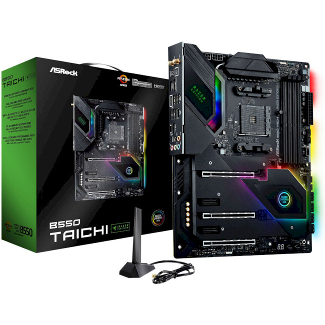 

Материнська плата ASRock B550 TAICHI RAZER EDITION