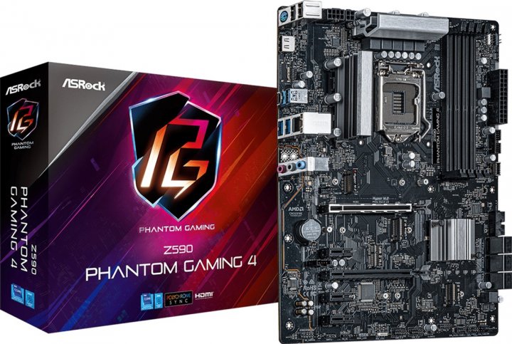 

Материнська плата ASRock Z590 PHANTOM GAMING 4