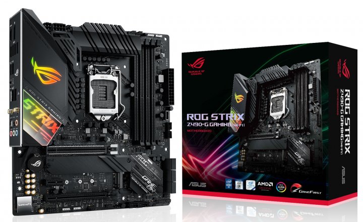 

Материнська плата ASUS ROG STRIX Z490-G GAMING WI-FI