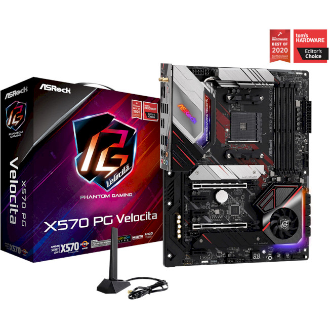 

Материнcька плата ASRock X570 PG VELOCITA