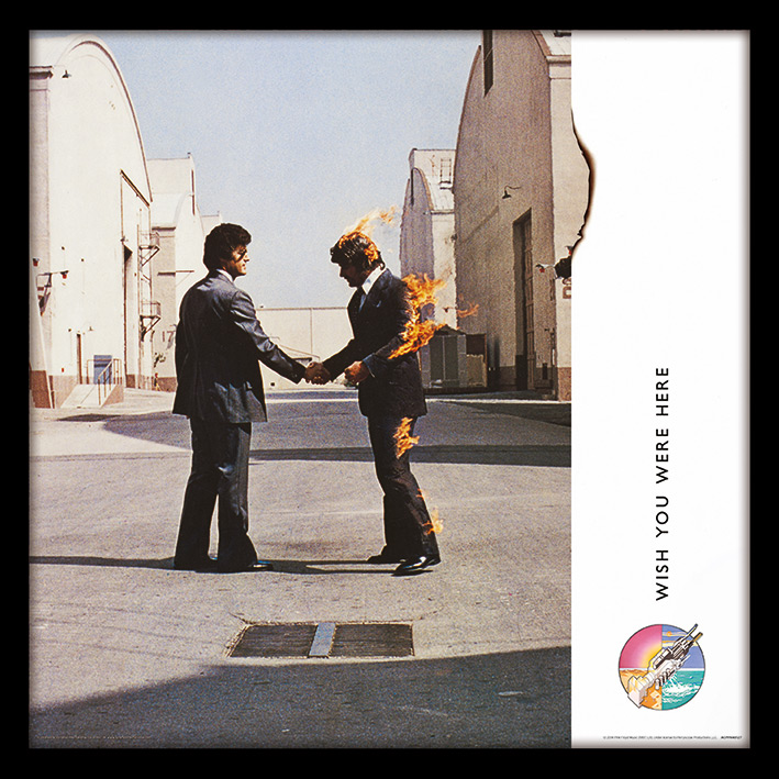 

Постер плакат в раме "Pink Floyd (Wish You Were Here)" Pyramid International (pat-002814)