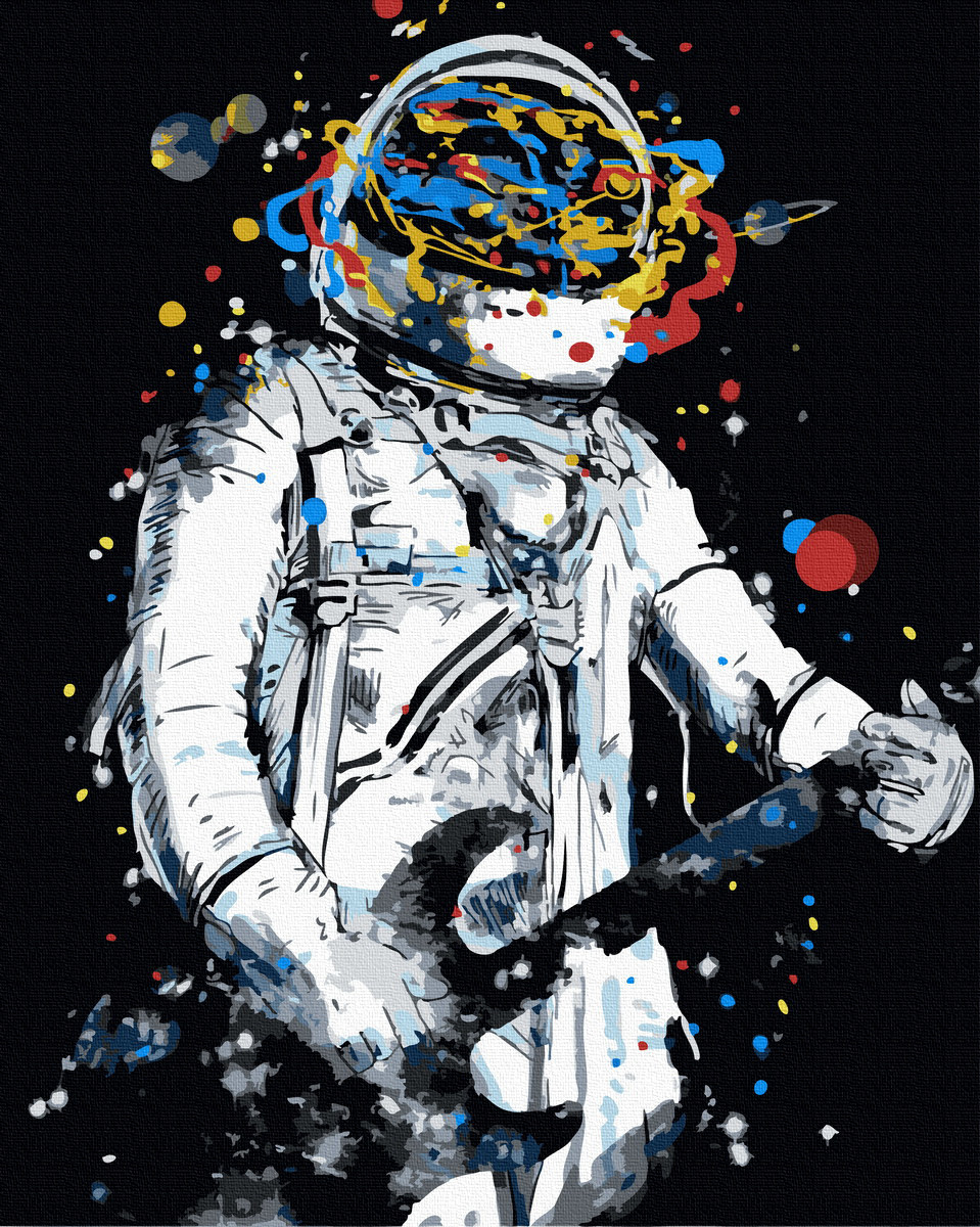 

Картина по номерам Rainbow Art GX39187 40*50 см Космическая музыка