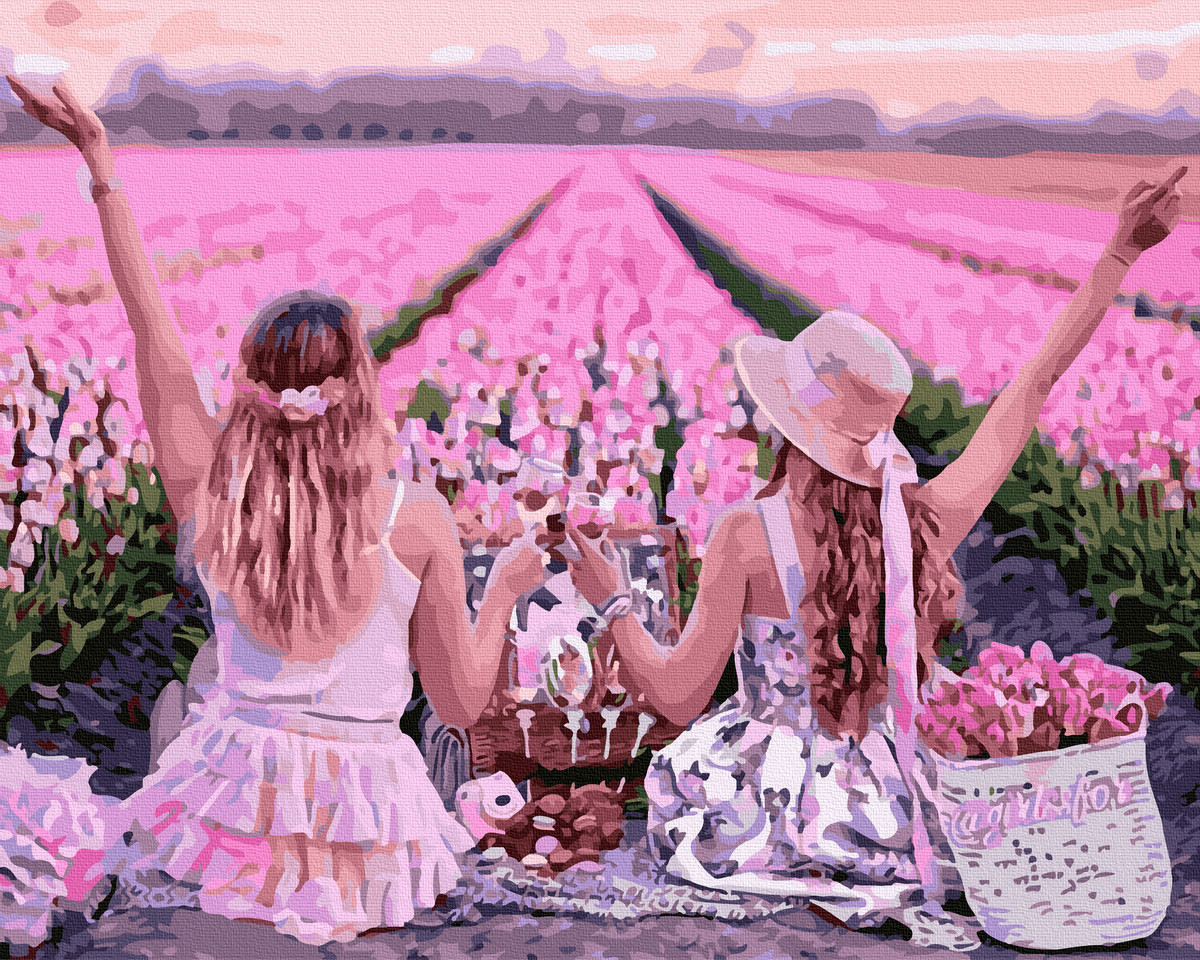 

Картина по номерам Rainbow Art GX40783 40*50 см Цветущий завтрак