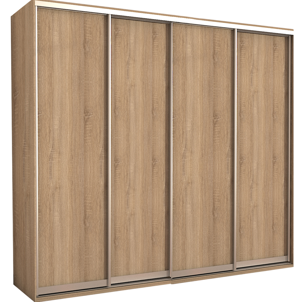 

Шкаф-купе Zevs Четырехдверный ДСП 240х45х210 дуб сонома