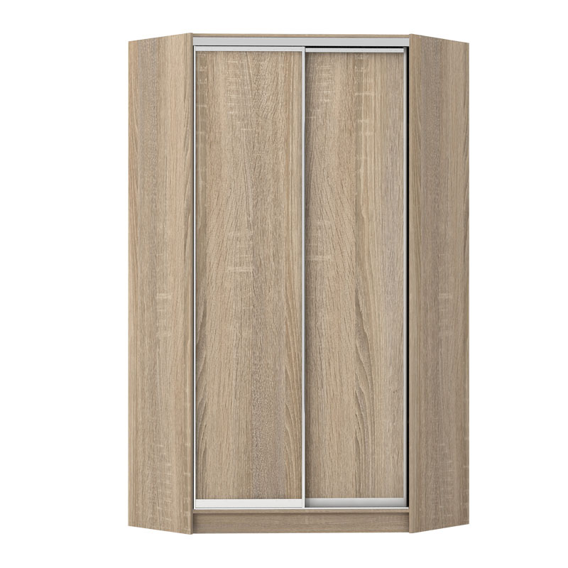 

Шкаф-купе угловой Zevs ДСП ШКУ-2 140х45х240 дуб сонома