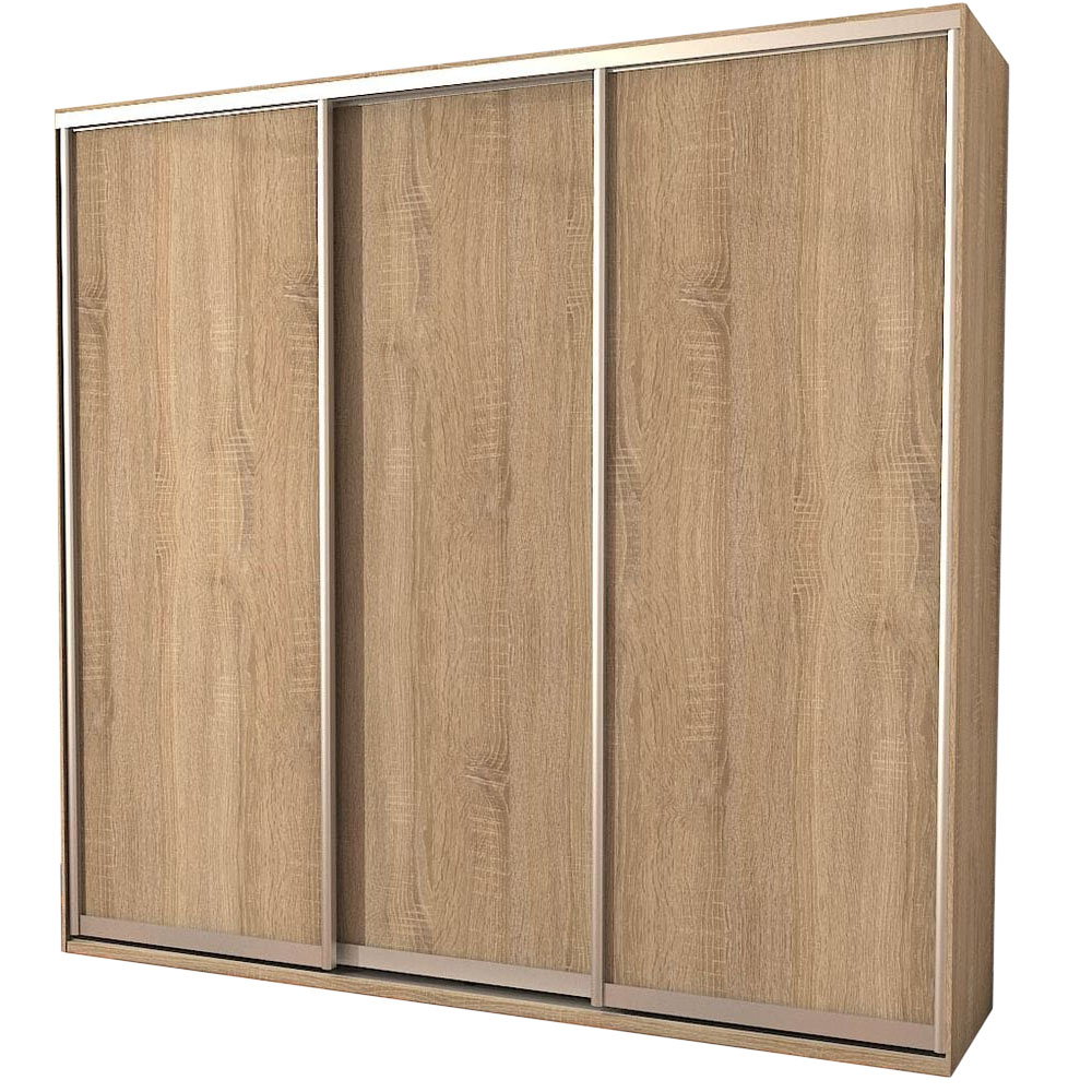 

Шкаф-купе Zevs Трехдверный ДСП ШК-5 210х45х210 дуб сонома