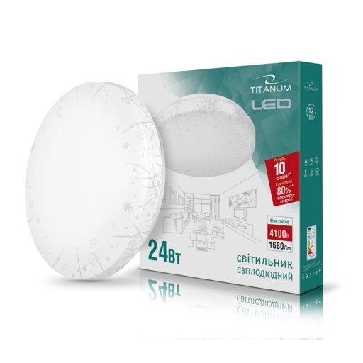 

Светильник LED Titanum 24W 4100K Grass (11989964)