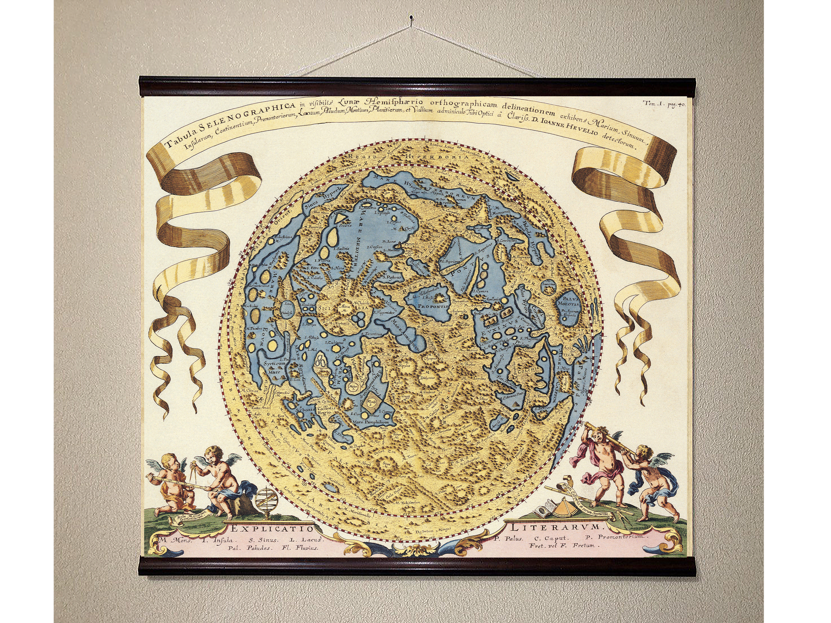 

Античная карта 88x110см Artel(Old Map_0714_02)