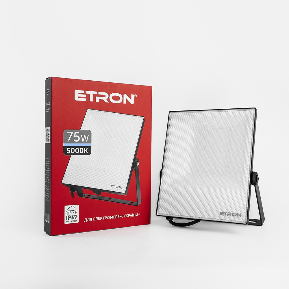 

Прожектор светодиодный ETRON Spotlight Power 75W 5000К