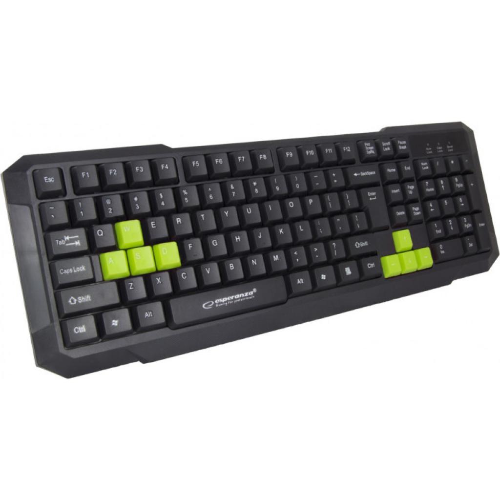 

Клавиатура Esperanza EGK102 Green USB (EGK102GUA)