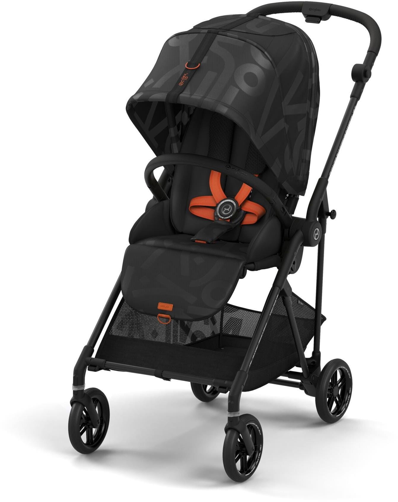 

Прогулочная коляска Cybex MELIO Street Real Black 4063846100231