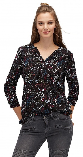 

Блуза Tom Tailor fluent printed gap tunic  разноцветный 205504900711003, Блуза Tom Tailor fluent printed gap tunic S разноцветный 205504900711003