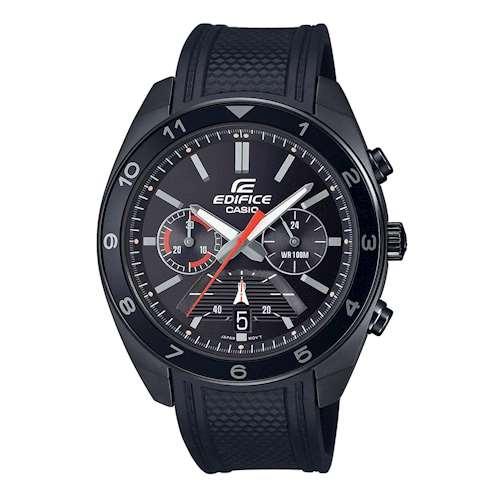 

Наручные часы мужские оригинальные Casio Edifice EFV-590PB-1AVUEF Япония с полимерным ремешком