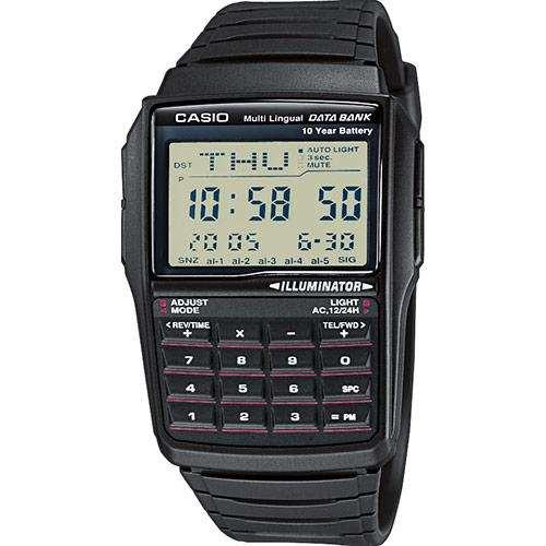 

Цифровые полимерные мужские наручные часы Casio оригинал Япония Collection DBC-32-1AES с полимерным ремешком