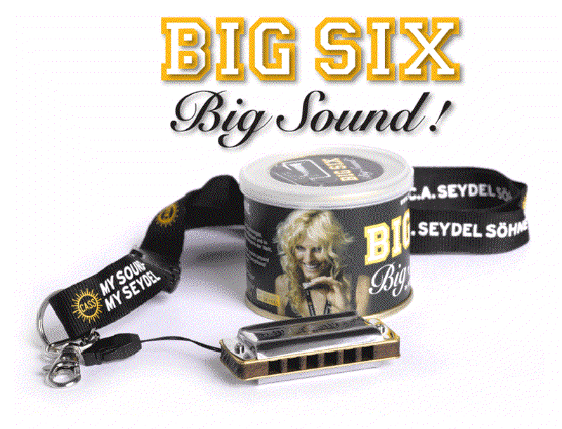 

Губная гармошка SEYDEL BIG SIX CLASSIC C 46910