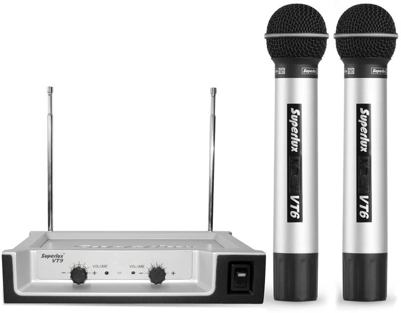 

Микрофоная радиосистема SUPERLUX VT96DD (182.1/199.6MHz) 80506