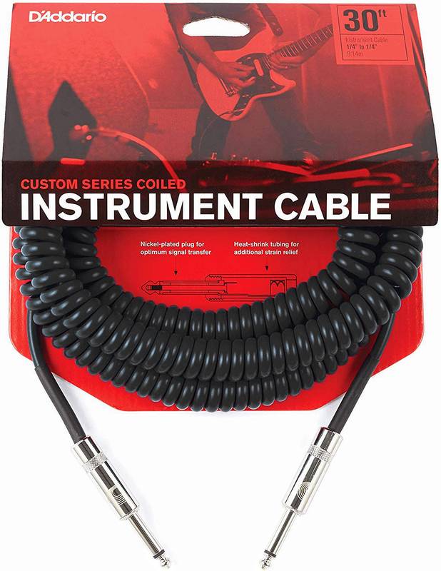

Инструментальный кабель готовый PLANET WAVES PW-CDG-30BK 104565