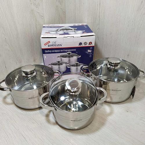 

Набір каструль 6 пр. Bohmann (71241-06BH)