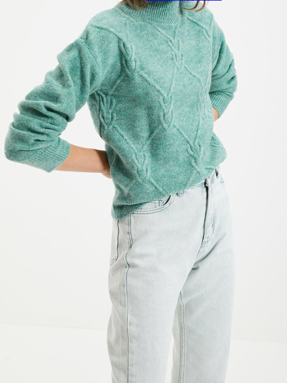 

Свитер Ivy Studio 123562967  Мятный, Свитер Ivy Studio 123562967 S Мятный