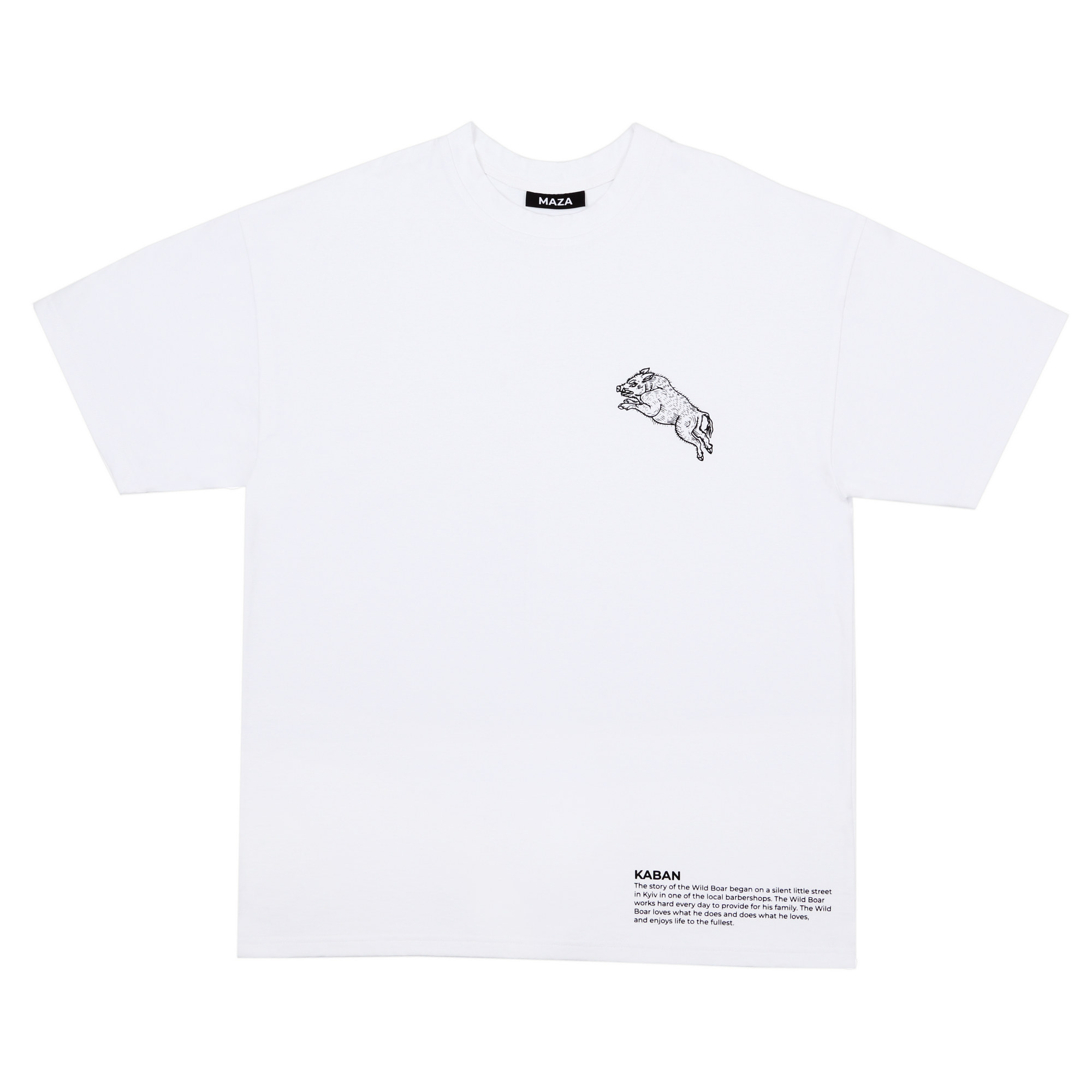 

Футболка MAZA KBN  White TS20S01LW, Футболка MAZA KBN L White TS20S01LW
