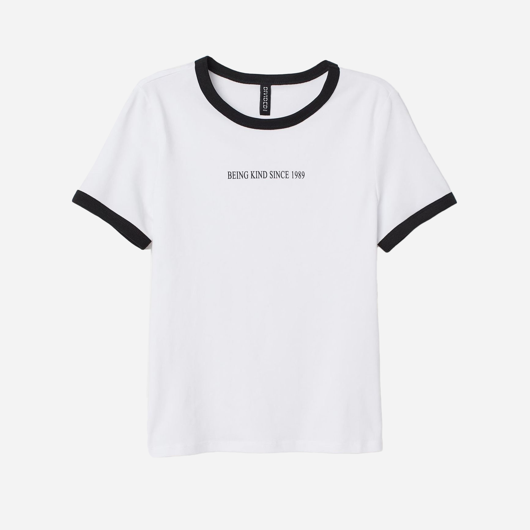 

Футболка H&M 1210-7284449 S Белая