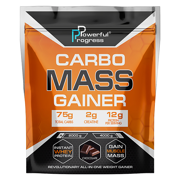 

Высокоуглеводный гейнер Powerful Progress Сarbo Mass Gainer 2 кг Шоколад