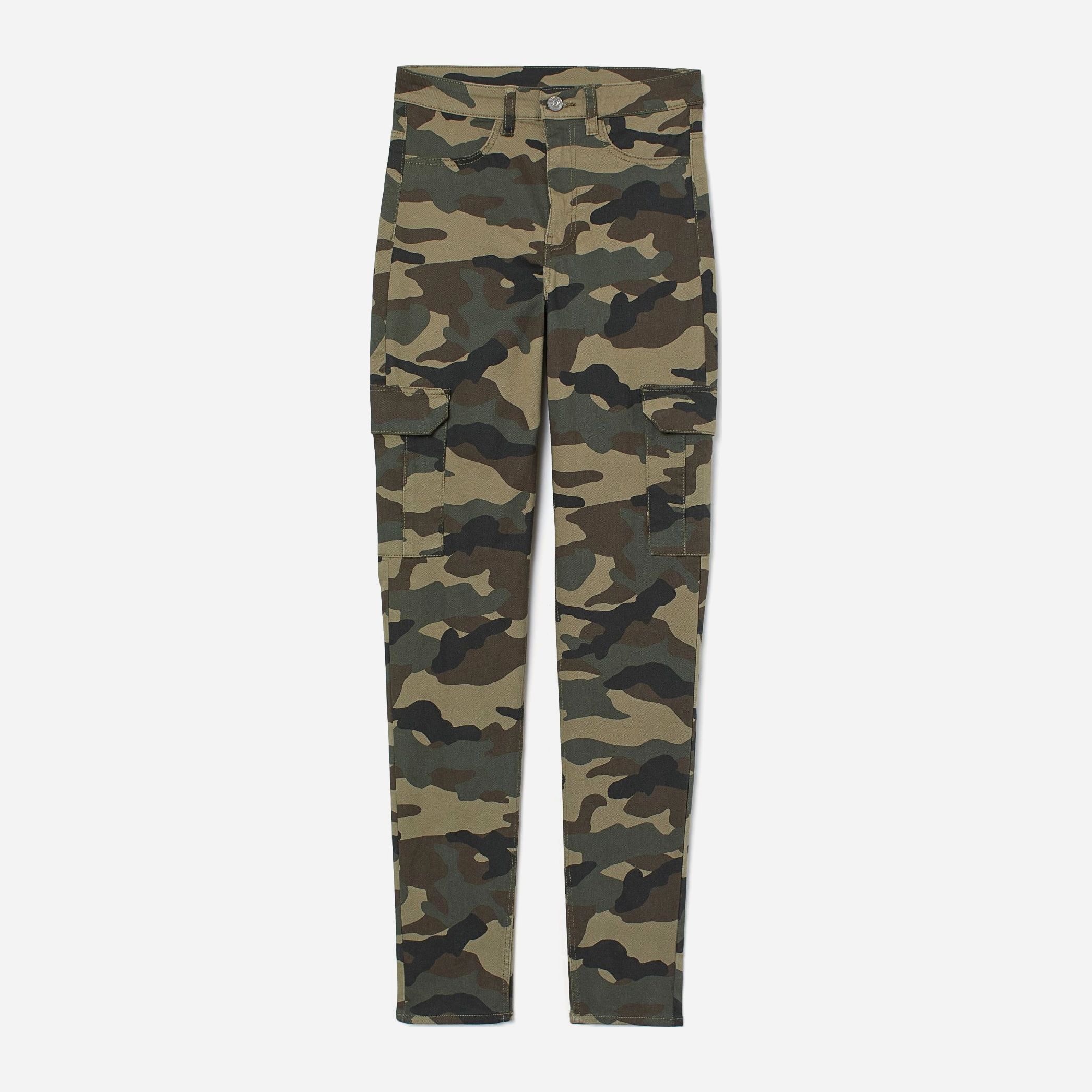 

Брюки H&M 2110-7195308  Камуфляж, Брюки H&M 2110-7195308 36 Камуфляж