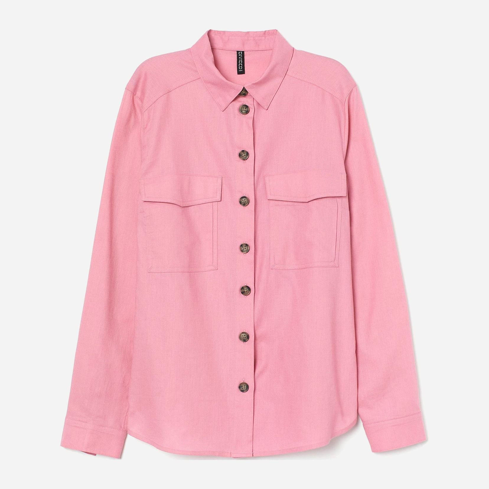 

Рубашка H&M 2706-6893650 34 Розовая