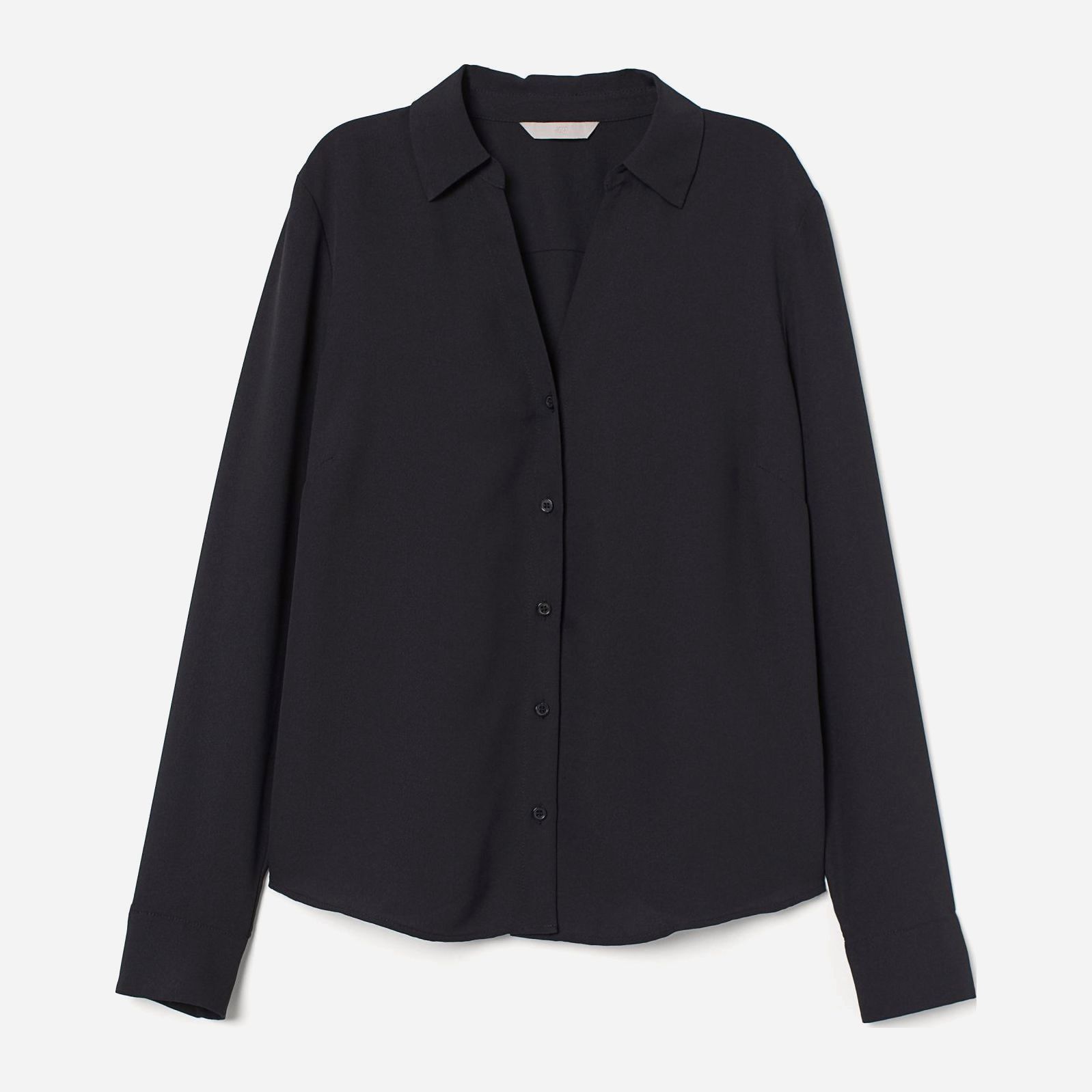 

Рубашка H&M 503-7628461  Черная, Рубашка H&M 503-7628461 42 Черная
